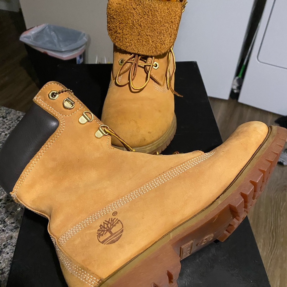 Timberland hightop boots